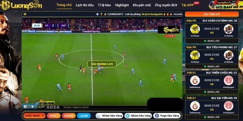 LuongSon TV: Sống Trọn Từng Khoảnh Khắc Bóng Đá Đỉnh Cao! 435 Thiết kế ứng dụng LuongSon nâng cao trải nghiệm người dùng